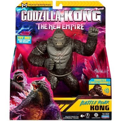 Фигурка GODZILLA X KONG КОНГ ГОТОВ К БОЮ (18 cm, звук) 35507