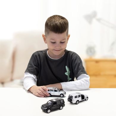 Автомодель MITSUBISHI PAJERO 4WD TURBO (сріблястий) TechnoDrive 250282