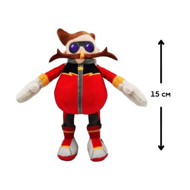 М'яка іграшка на кліпсі Sonic Prime &ndash; Доктор Еґман