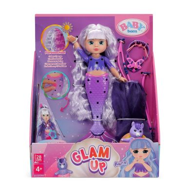 Лялька Baby Born серії Glam Up &ndash; Русалонька Аура (28 см)