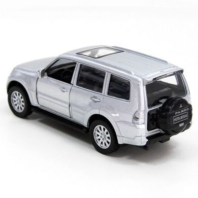 Автомодель MITSUBISHI PAJERO 4WD TURBO (серебристый) TechnoDrive 250282