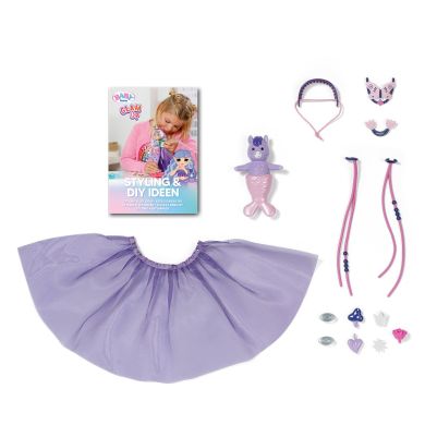Лялька Baby Born серії Glam Up &ndash; Русалонька Аура (28 см)