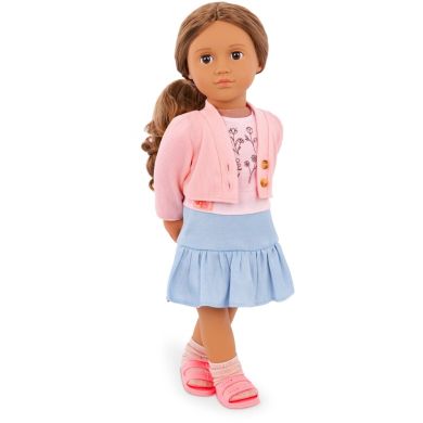 Набір одягу для ляльок Our Generation повсякденний рожевий светр та спідниця BD30542Z