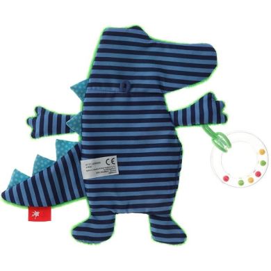 Погремушка Sigikid Крокодил 20 см шуршащий 41880SK, Разноцветный, 1