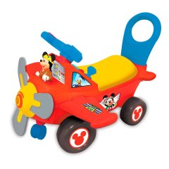 Чудомобиль Kiddieland Микки Маус 3в1 со световыми и звуковыми эффектами красный 53587, Красный