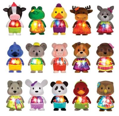 Игрушка Li`l Woodzeez Bobblehead Сюрприз со светом. Серия 5 51401GTZ