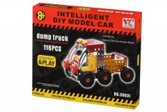 Конструктор металлический Same Toy Inteligent DIY Model Car Самосвал, 116 элементов 58031Ut