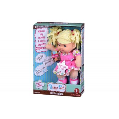 Кукла Baby’s First Little Talker блондинка 71230-1