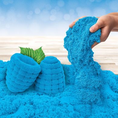Песок для детского творчества Kinetic Sand с ароматом Голубая малина 71473R