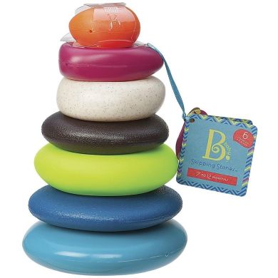 Пірамідка Battat Морські камінці BX1372Z, Різнокольоровий