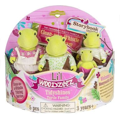 Набор фигурок Семья Черепашек Li'l Woodzeez 6005M