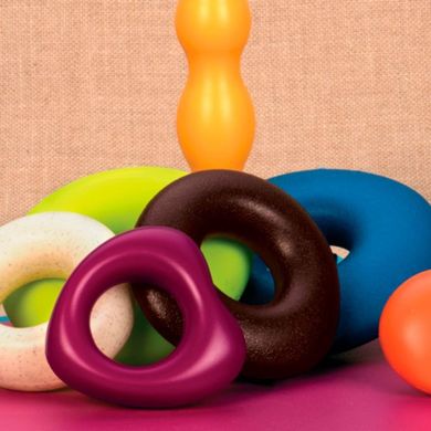 Пірамідка Battat Морські камінці BX1372Z, Різнокольоровий