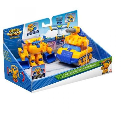 Ігровий набір Super Wings Supercharge Articulated Action Vehicle Donnie, Донні EU740992V