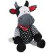 Мягкая игрушка Same Toy Корова/Бык Черно-белый 24 см A1057/24