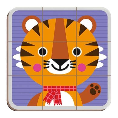 Магнітна книга Janod Мікс тварин J02587