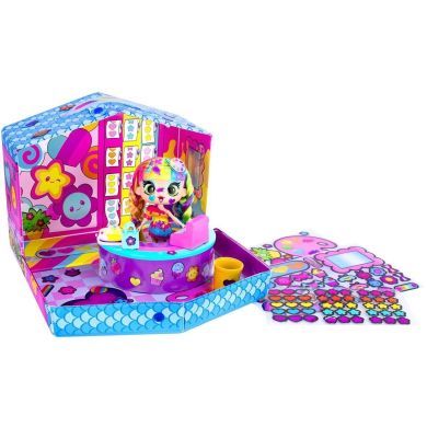 Игровой набор с куклой DECORA ДИЗАЙНЕРСКИЙ МАГАЗИН НАЛЕПОК D1009