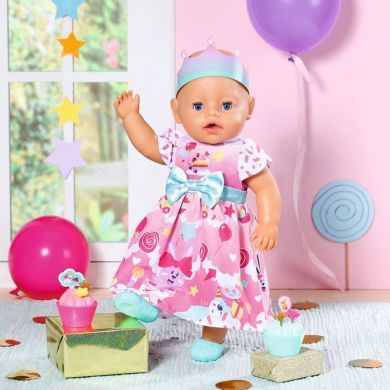 Набор одежды для куклы BABY BORN ДЕНЬ РОЖДЕНИЯ ДЕЛЮКС (43 см) 834152