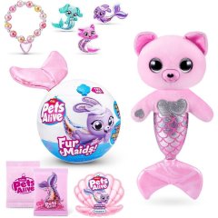 Интерактивный игровой набор PETS ALIVE серии Furmaids S1 КОТЕНОК ПУРЛ 9555A
