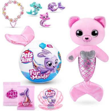 Интерактивный игровой набор PETS ALIVE серии Furmaids S1 КОТЕНОК ПУРЛ 9555A