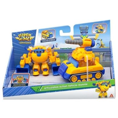 Ігровий набір Super Wings Supercharge Articulated Action Vehicle Donnie, Донні EU740992V