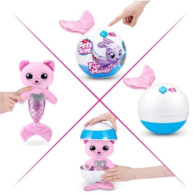 Інтерактивний ігровий набір PETS ALIVE серії Furmaids S1 КОШЕНЯ ПУРЛ 9555A