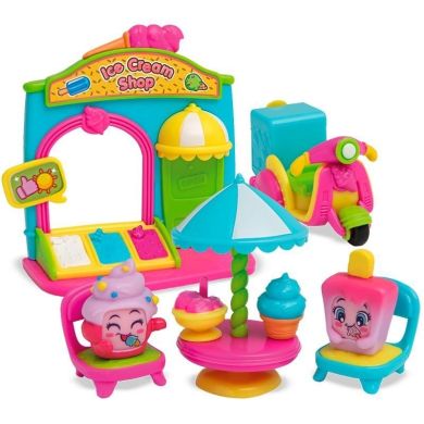 Ігровой набір MOJI POPS ДЖЕЛАТЕРІЯ (2 фігурки, аксесуари) Moji Pops PMPSB216IN20