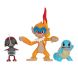 Набір ігрових фігурок Pokemon W18 - Поньярд, Сквіртл, Монферно