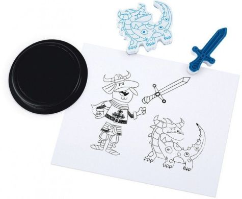 Набір для творчості Janod Штампи Воїни 30 шт. J07798