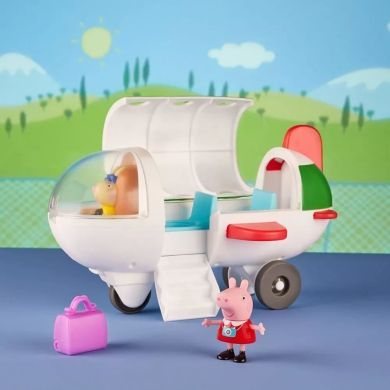Ігровий набір Peppa ЛІТАК ПЕППИ (літак, фiгурка Пеппи, аксесуар) F3557