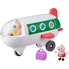 Игровой набор Peppa САМОЛЕТ ПЕППЫ (самолет, фигурка Пеппи, аксессуар) F3557