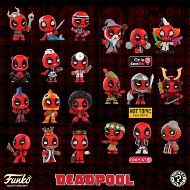 Игровая фигурка Funko Mystery Minis Deadpool S1 Funko 30975