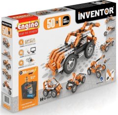 Конструктор Engino Inventor Motorized, 50 в 1, с электродвигателем 5030