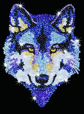 Набір для творчості Sequin Art Blue Вовк SA1215