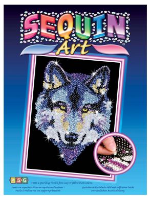 Набір для творчості Sequin Art Blue Вовк SA1215