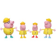 Набор фигурок Peppa Дружественная семья Пеппи Дождливый день Peppa Figurines F2193