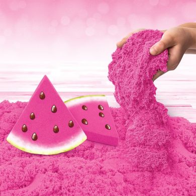 Песок для детского творчества Kinetic Sand с ароматом Арбузный взрыв 71473W