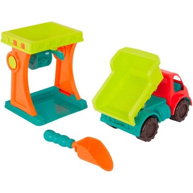 Набір для гри з піском і водою – ПІСОЧНИЙ МЛИН (машинка, лопатка) Battat BX2198Z