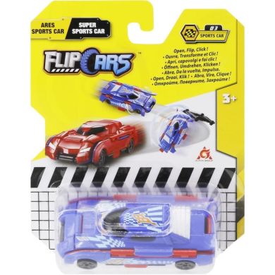 Машинка-трансформер Flip Cars 2в1 Арес спорткар и супер спорткар EU463875B-03