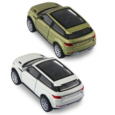 Автомодель LAND ROVER RANGE ROVER EVOQUE (білий, зелений) 250388W