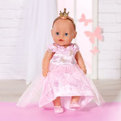 Набір одягу для ляльки BABY BORN ПРИНЦЕСА (сукня, туфлі, корона) 834169
