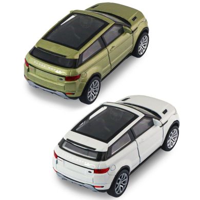 Автомодель LAND ROVER RANGE ROVER EVOQUE (білий, зелений) 250388W