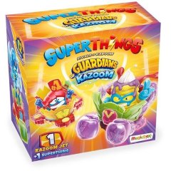 Игровой набор SUPERTHINGS серии "Guardians of Kazoom" S2 РЕАКТИВНЫЙ ТРАНСПОРТ (транспорт, фигурка) SuperThings PST9D212IN00