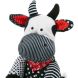 Мягкая игрушка Same Toy Корова/Бык Черно-белый 30 см A1057/30
