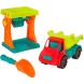 Набор для игры с песком и водой &ndash; ПЕССОЧНАЯ МЕЛЬНИЦА (машинка, лопатка) Battat BX2198Z