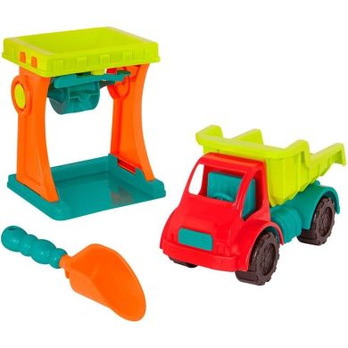 Набір для гри з піском і водою – ПІСОЧНИЙ МЛИН (машинка, лопатка) Battat BX2198Z