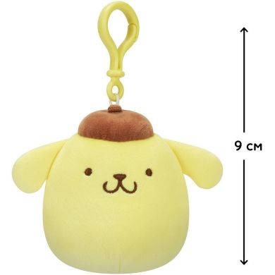 М'яка іграшка на кліпсі SQUISHMALLOWS серії Хелоу Кітті ПОМПОМПУРІН (9 см) SQSN00273