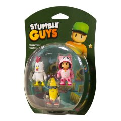 Набір колекц. фігурок Stumble Guys - Курча, Банан, Мяумер