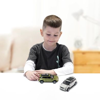 Автомодель LAND ROVER RANGE ROVER EVOQUE (білий, зелений) 250388W