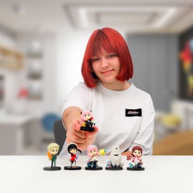 Фігурка сюрприз TOTAL ANIME серії Сім'я шпигуна W1 ГЕРОЇ АНІМЕ (в асорт.) KAZ0043-W1