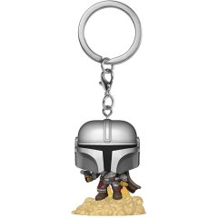 Игровая фигурка на клипсе FUNKO POP! cерии Мандалорец МАНДАЛОРЕЦ С БЛАСТЕРОМ Funko 53046